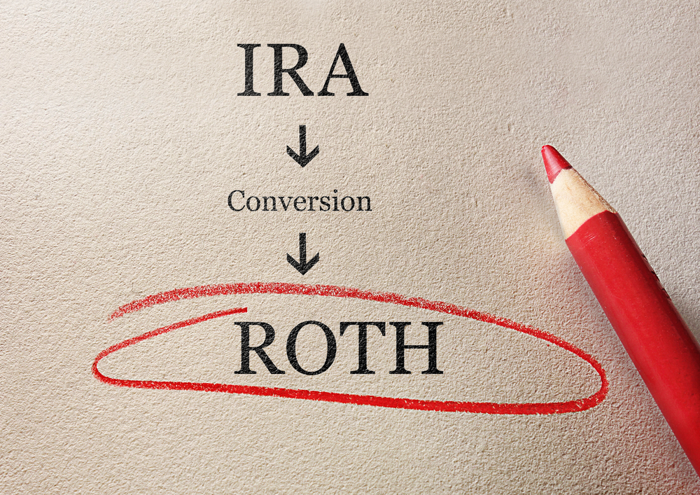 Roth IRA conversion.